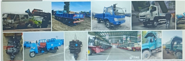 Camion léger personnalisé Jac Auto Parts