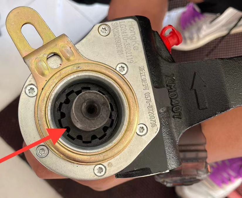 Arbres à cames de frein BPW Problème d'engrènement des cannelures 