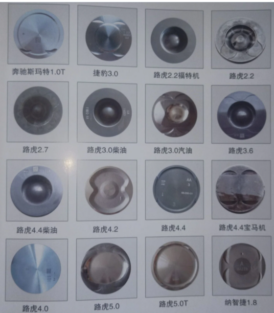 Pièces de moteur Kits d'accessoires de piston de moteur Pièces de valve de couvercle de segment de piston de cylindre de moteur pour voitures