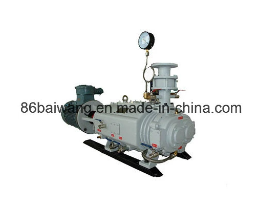 Pompe à vide sèche rotatoire d'anneau liquide de vis de joint d'huile de racines pour l'industrie pharmaceutique